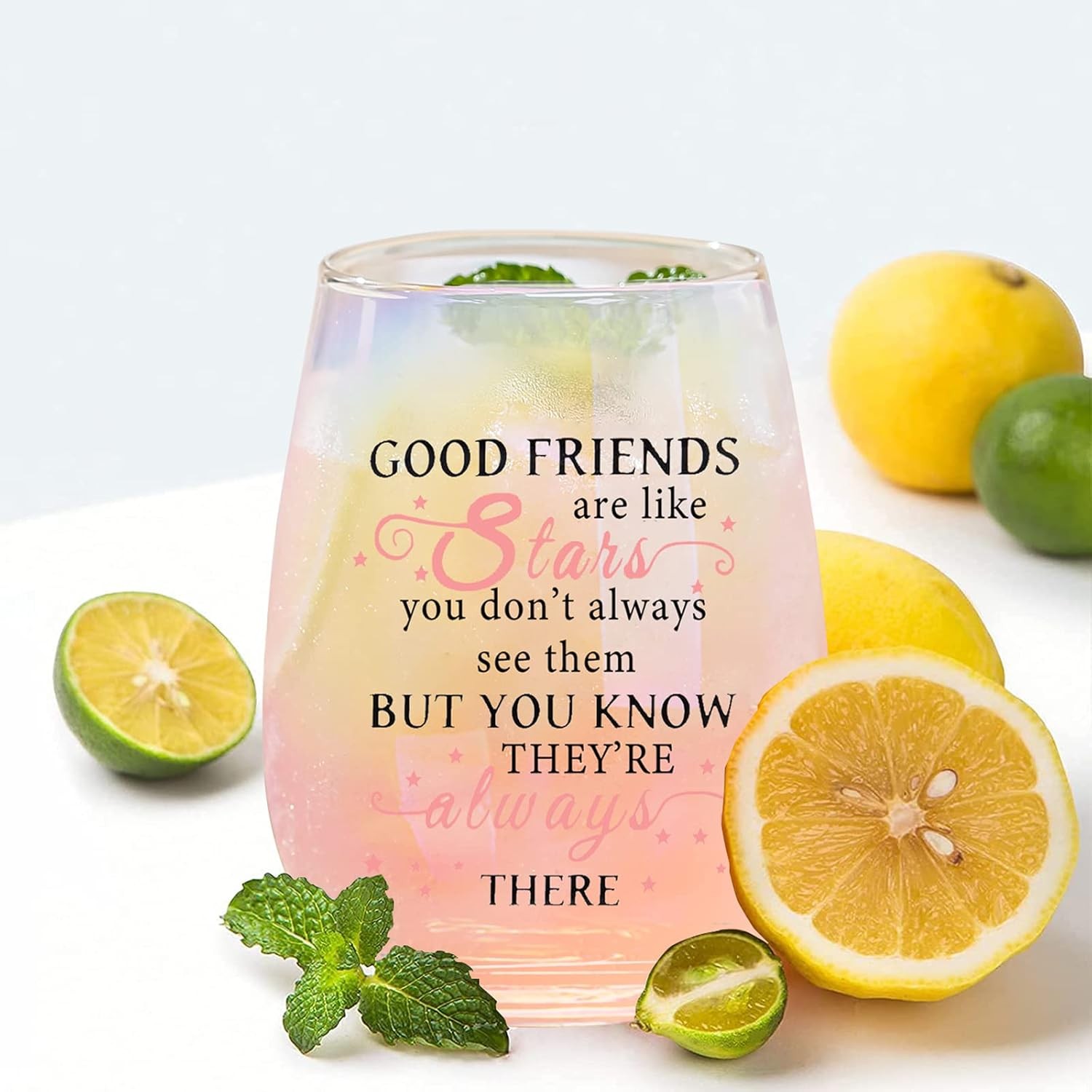 Friendship Gifts for Women Wine Glasses Drinking Personalised Birthday Gifts for