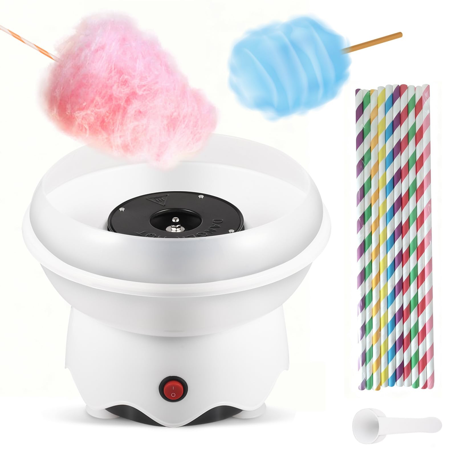Mini Cotton Candy Maker Machine – Easy to Use & Clean, Quiet Floss Maker for …