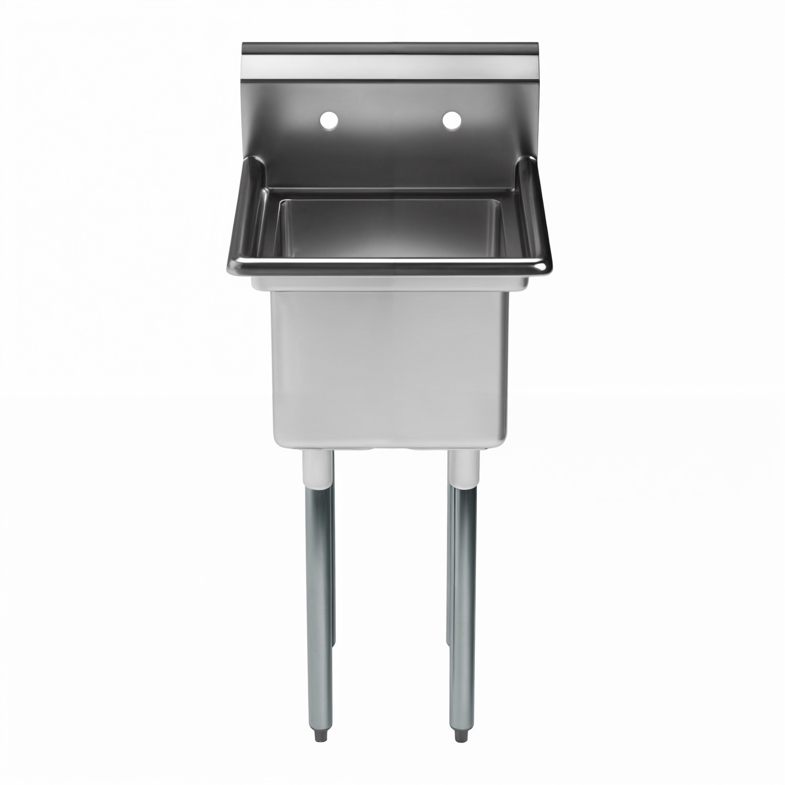 20 in. x 22 in. Stainless Steel One Compartment Sink with 14 in. x 16 in. Bowl