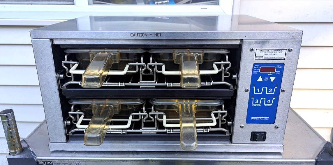 Prince Castle DHB Dedicated Food Warmer Holding Unit Cabinet Bin with Pans