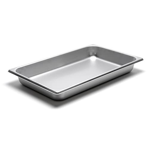 Value Series 222002931 22 Gauge Stainless Steel Steam Table Pan, Full-Size,