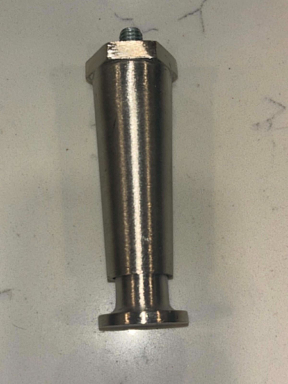 Counter Appliance Leg with Flanged Foot (3/8-16, 4H,Die Cast Zamak) CHG A60-1653