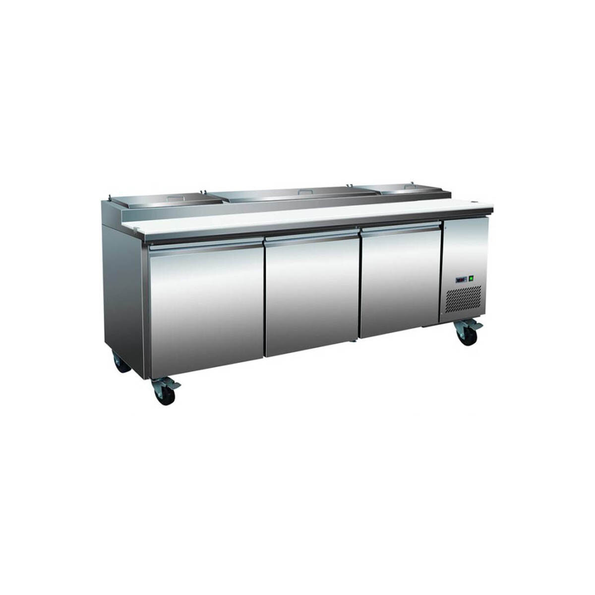 Serv-Ware PP93-12-HC 94″ Pizza Prep Table Refrigerated Counter
