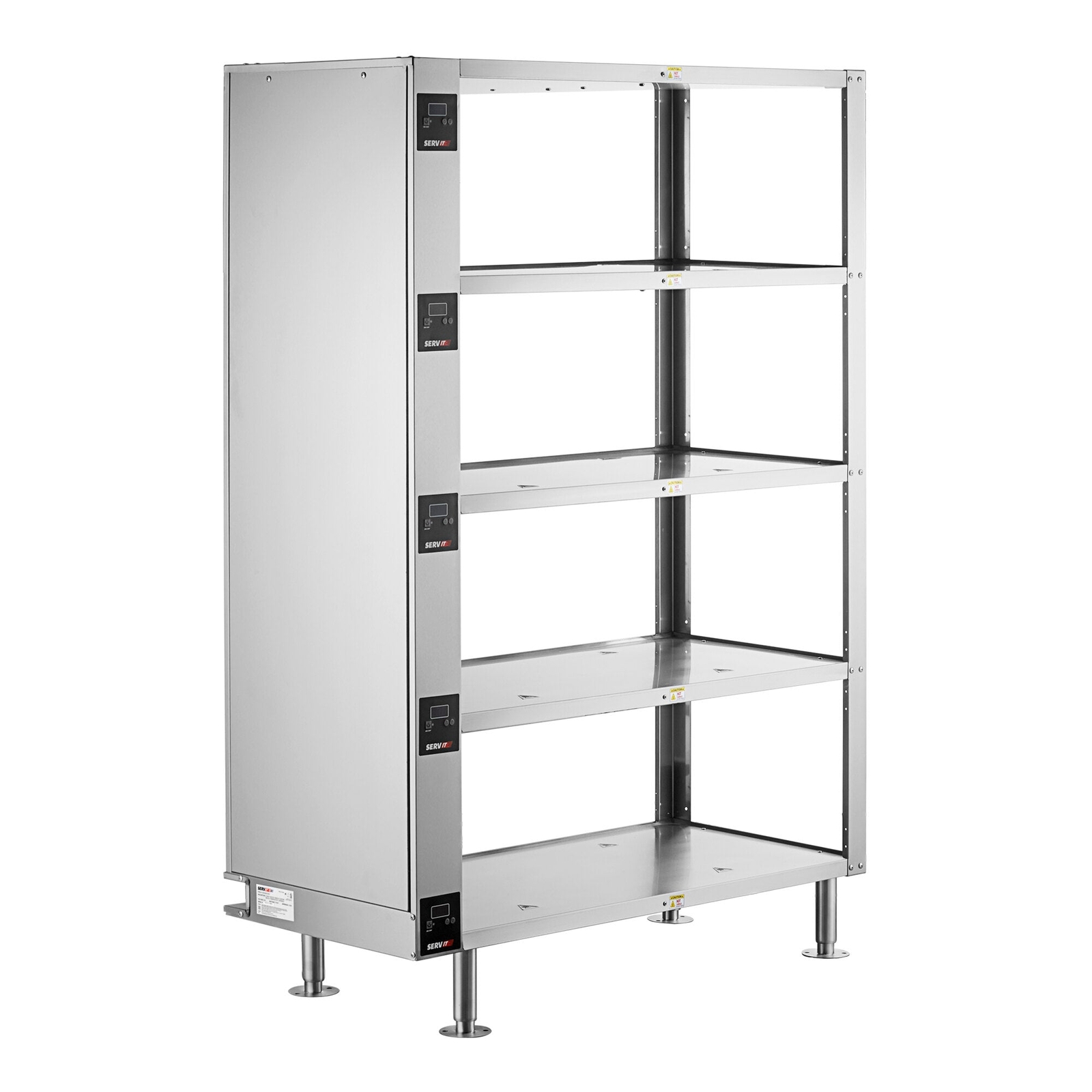 43″ x 20 1/8″ 5-Shelf Heated Shelf Warmer / Take-Out Station – 120V, 1750W