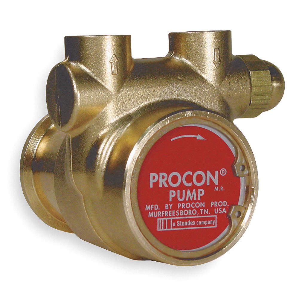 PROCON 102A140F11PA 250 Pump,Rotary Vane,Brass 6XE84