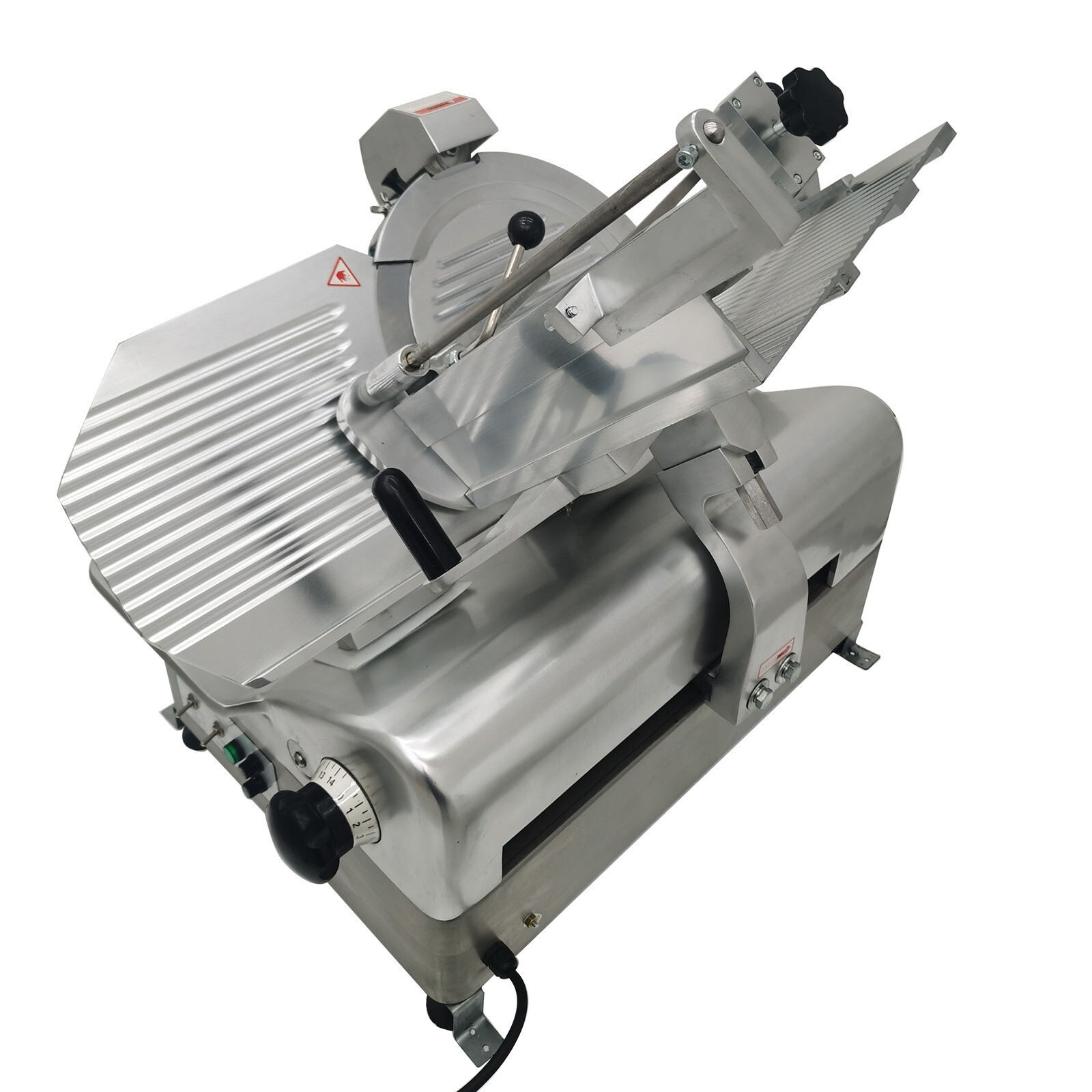 13inch Frozen Meat Slicing Machine Various Meat Slices Cutting Commercial 110V