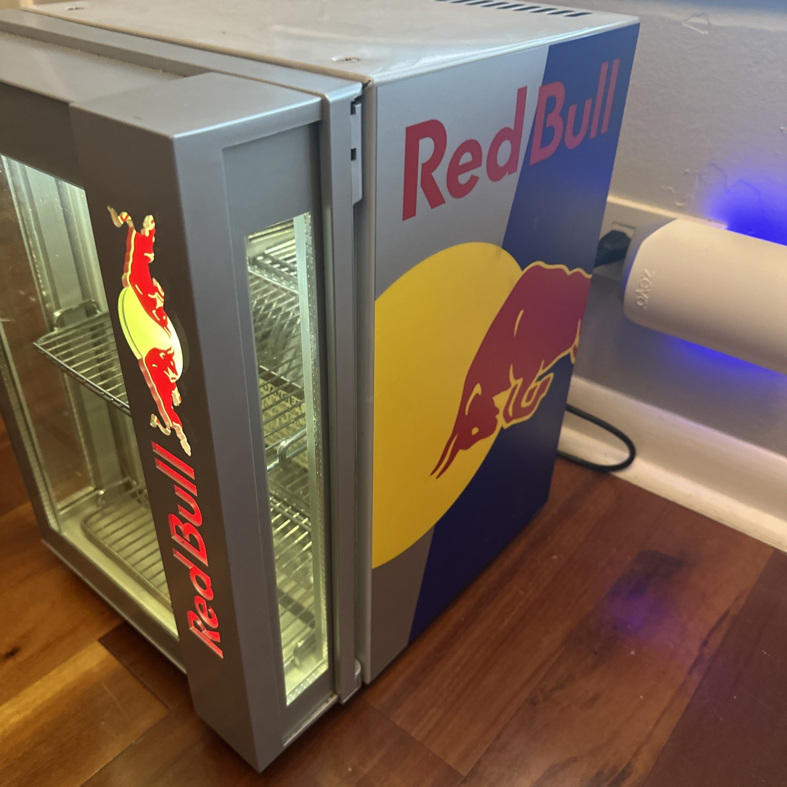 Red Bull Mini Fridge Baby Cooler 2020 RB-BC2020 Eco LED (READ DESCRIPTION!!!)