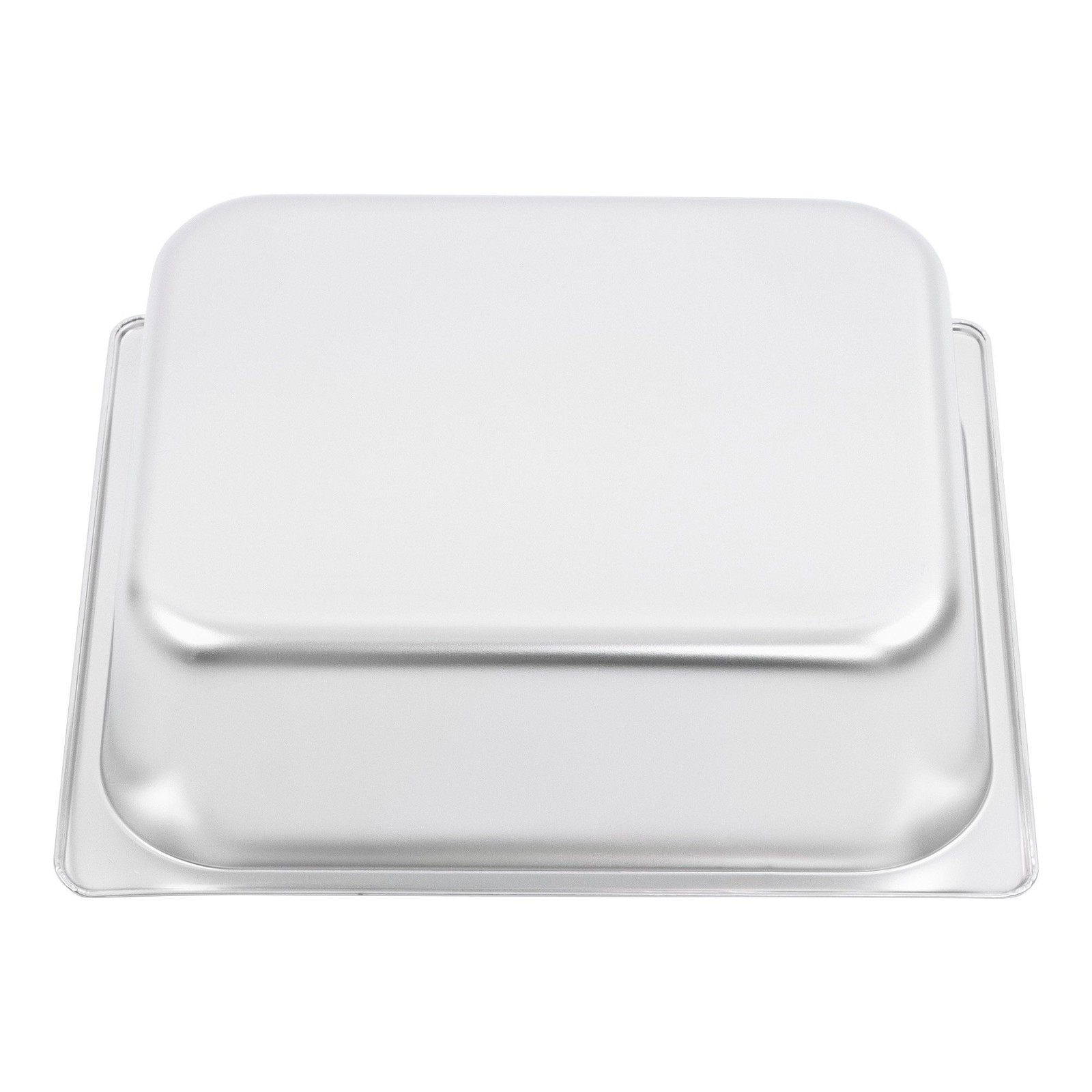 4″ Deep Stainless Steel Steam Table Pan, Anti-Jam for Buffet Catering 1/2 Size