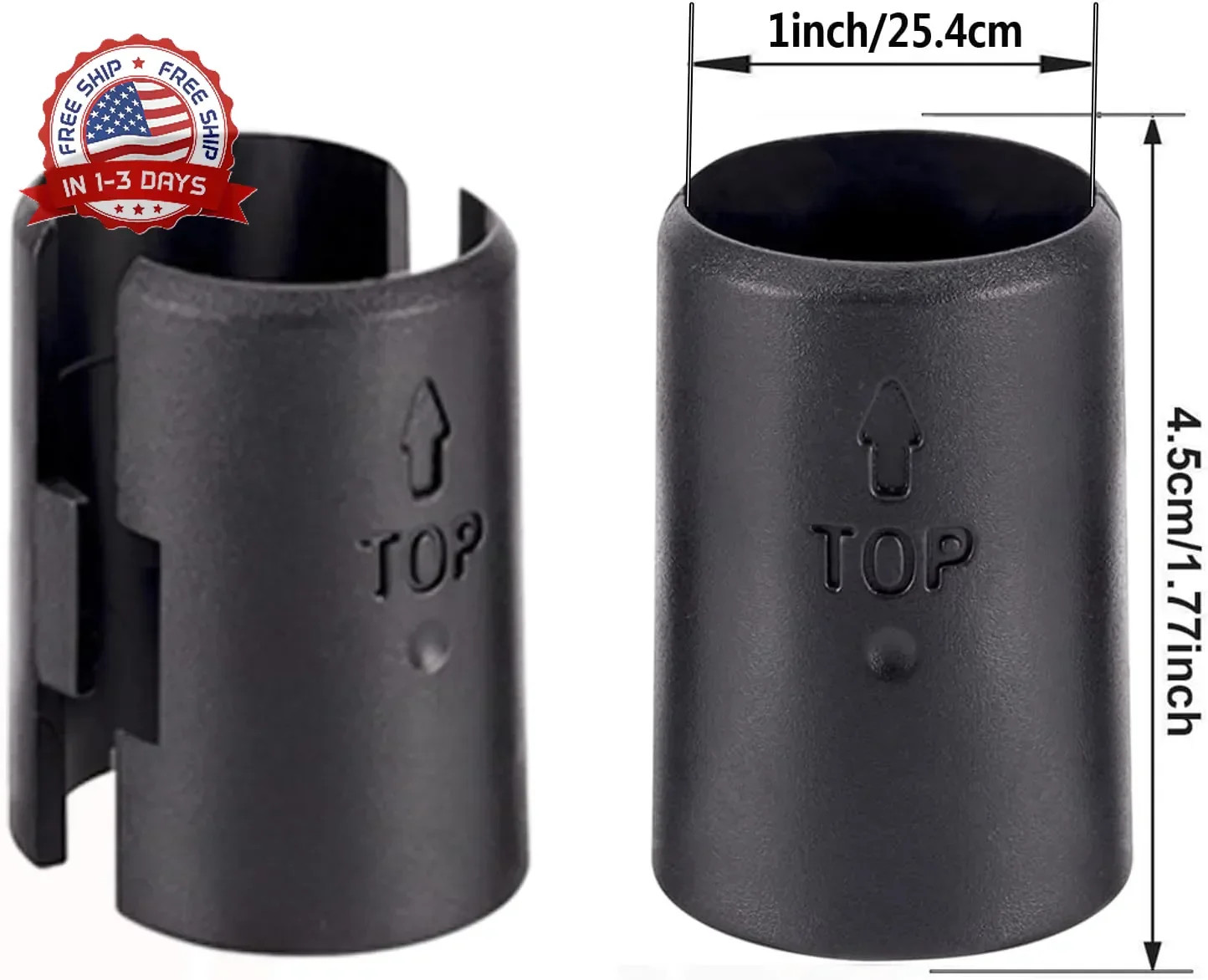 Snnalosses Wire Shelf Clips, Wire Shelving Shelf Lock Clips Replacements for 1″