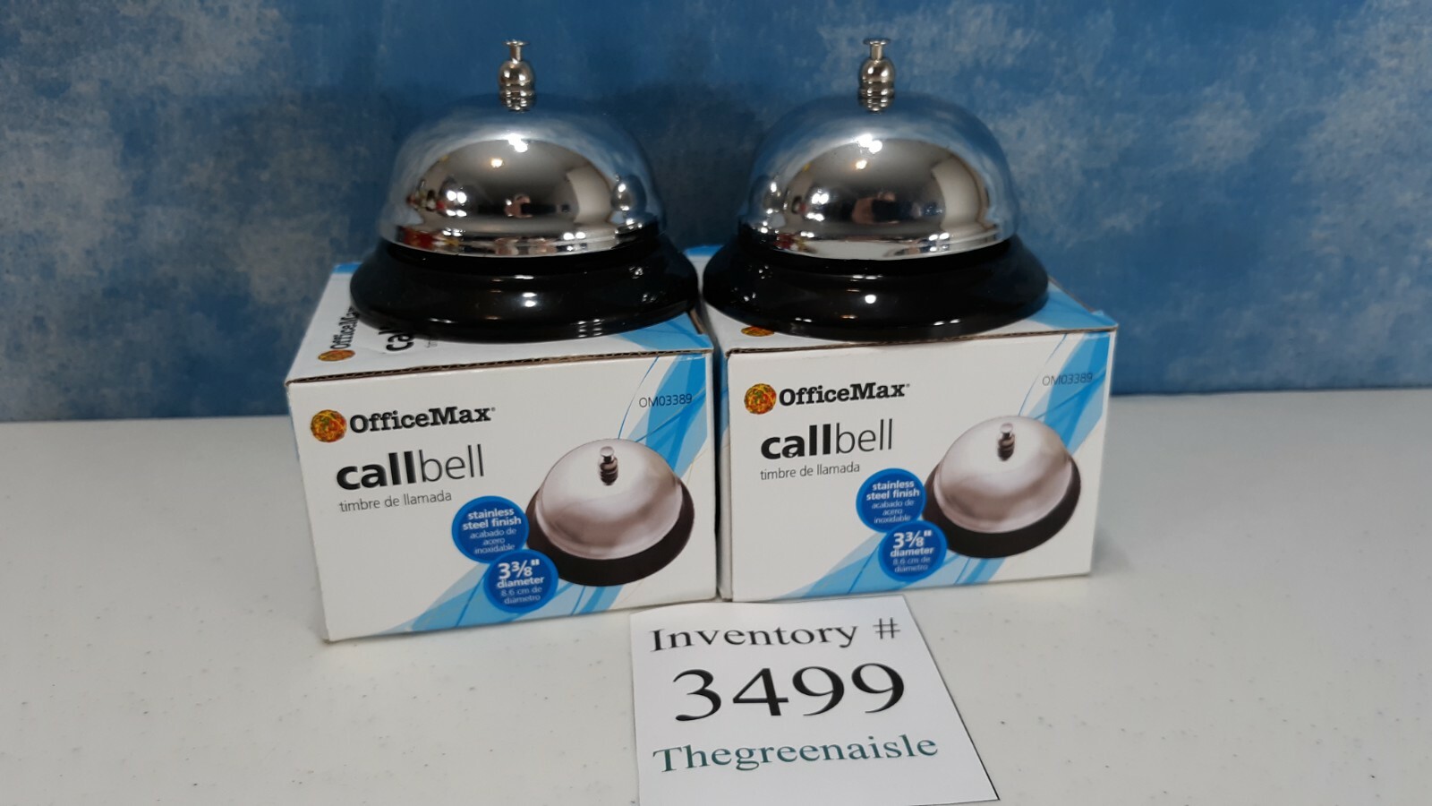 2 New Office Max Desk Call Bell Hotel Front Desk Customer Service Reception
