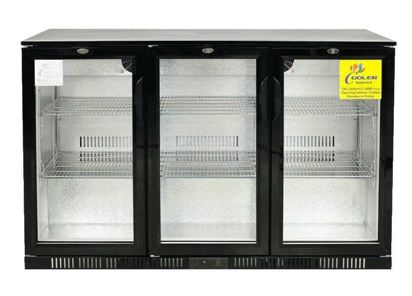 NEW 53″ Commercial Drink Cooler Glass Door Beer Bottle Refrigerator NSF 110V