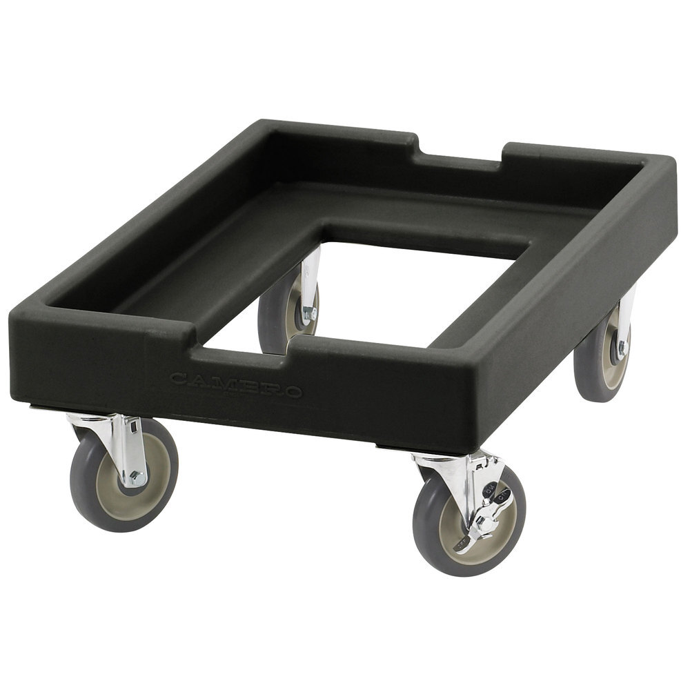 Cambro CD1826PDB110 27″x19″ Black Camdolly Dolly Dough Box 10″ Height