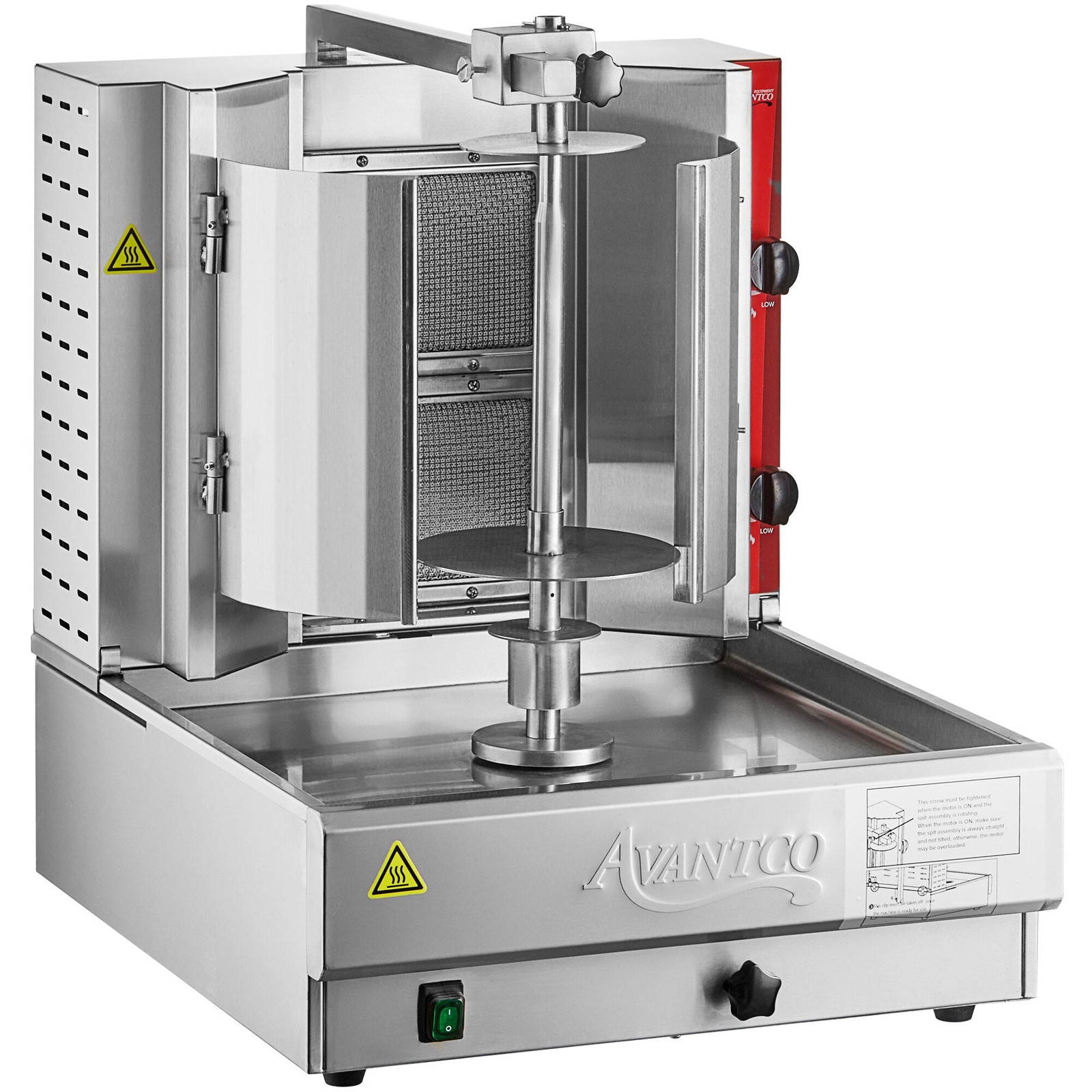 Natural Gas Vertical Broiler – 45 lb. Capacity, 19,000 BTU