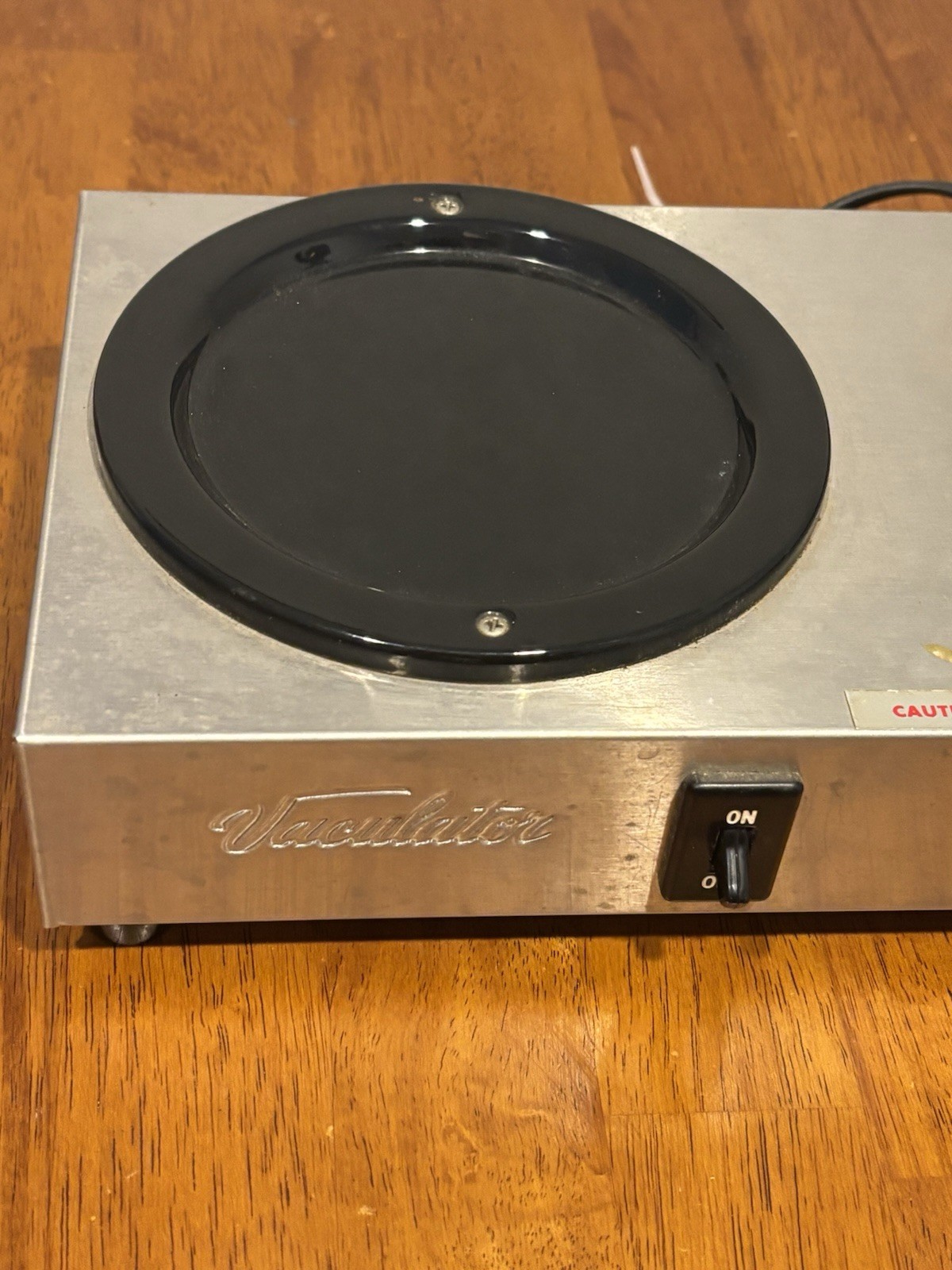 Commercial Double Coffee Pot Warmer Vaculator Tested And Working Model CPW-2