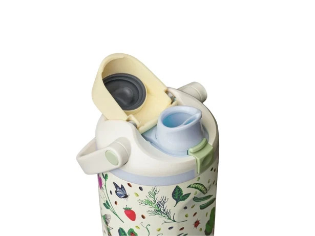 NEW Owala FreeSip «Mother Nature» 30oz Water Bottle Tumbler w/ Travel Grip Gift