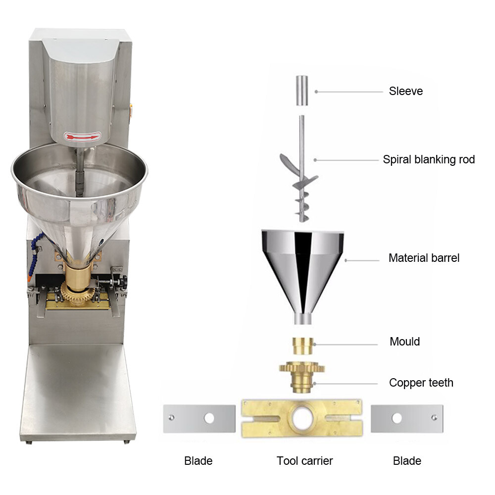 110V Commercial Electric Meatball Forming Maker Making Machine with Six Models