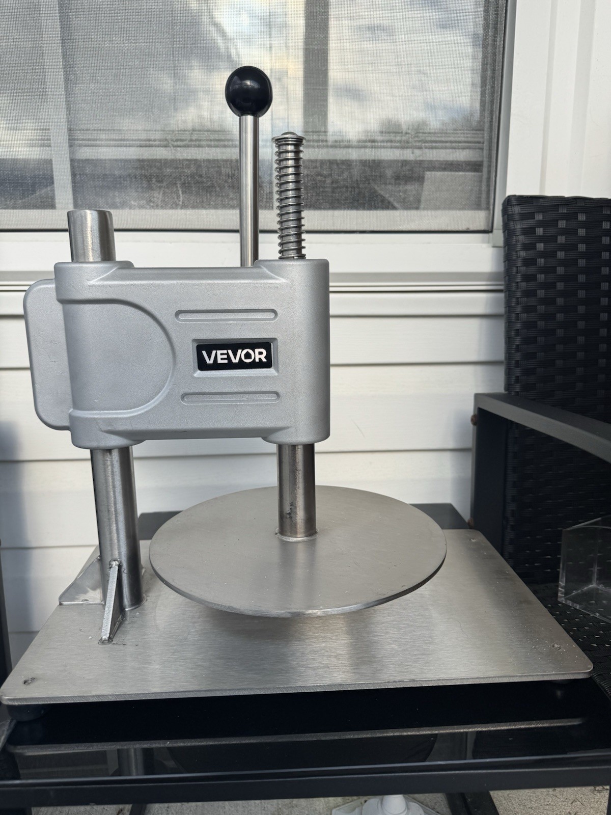 Stainless Steel Pizza Dough Presser/Roller 370W APD40