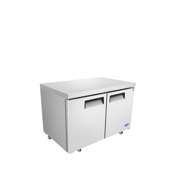 Atosa MGF8406GR, 2-Door 48″ WIDE UNDERCOUNTER REFRIGERATOR 5 YEAR WARRANTY