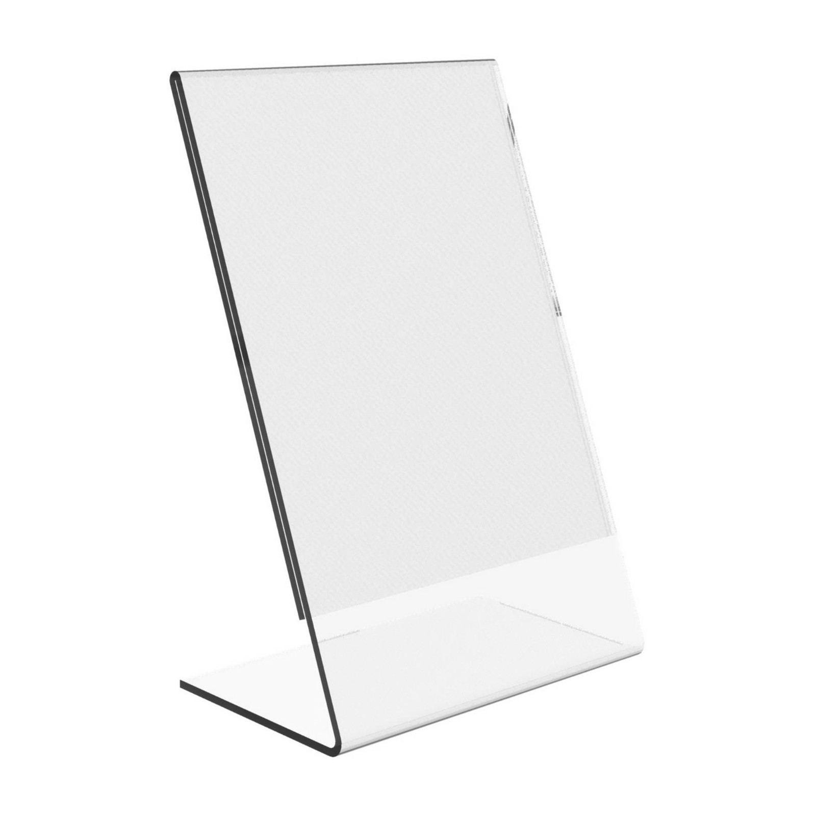 Dazzling Displays 5 Acrylic 5″ x 7″ Slanted Picture Frame Holders