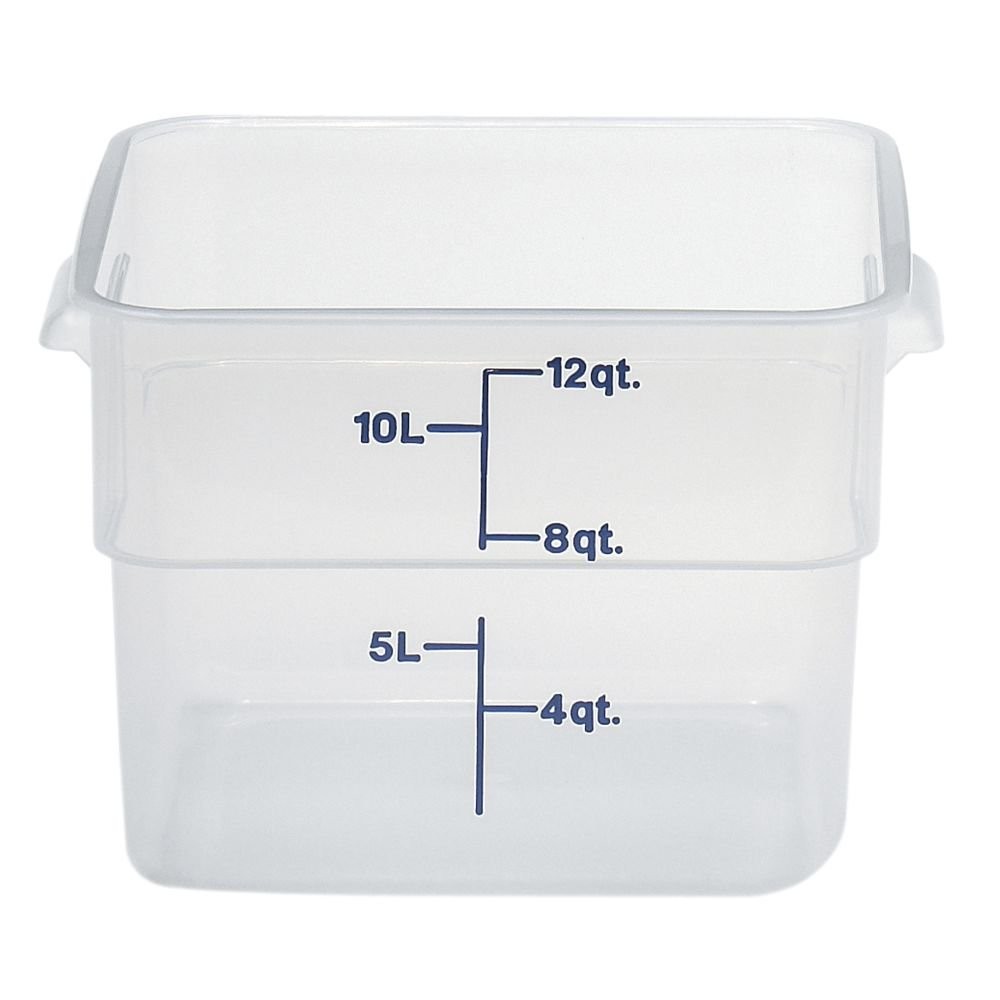Cambro 12SFSPP190 Square Storage Container 12 Qt.