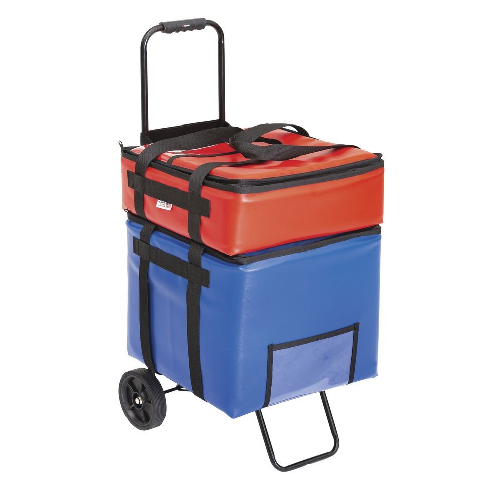 Sterno Insulated Food Carrier Travel Cart Capacity of 80 lbs 15″ x 12″ x 39 1/4″