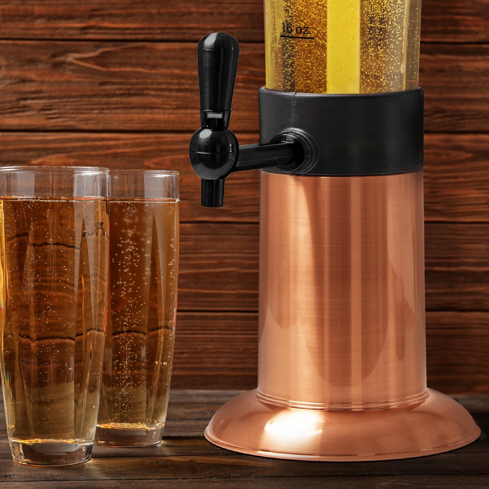 Hammer + Axe Hammer Axe Beverage Dispenser 88 Oz Party Drink Dispenser Ice Tube