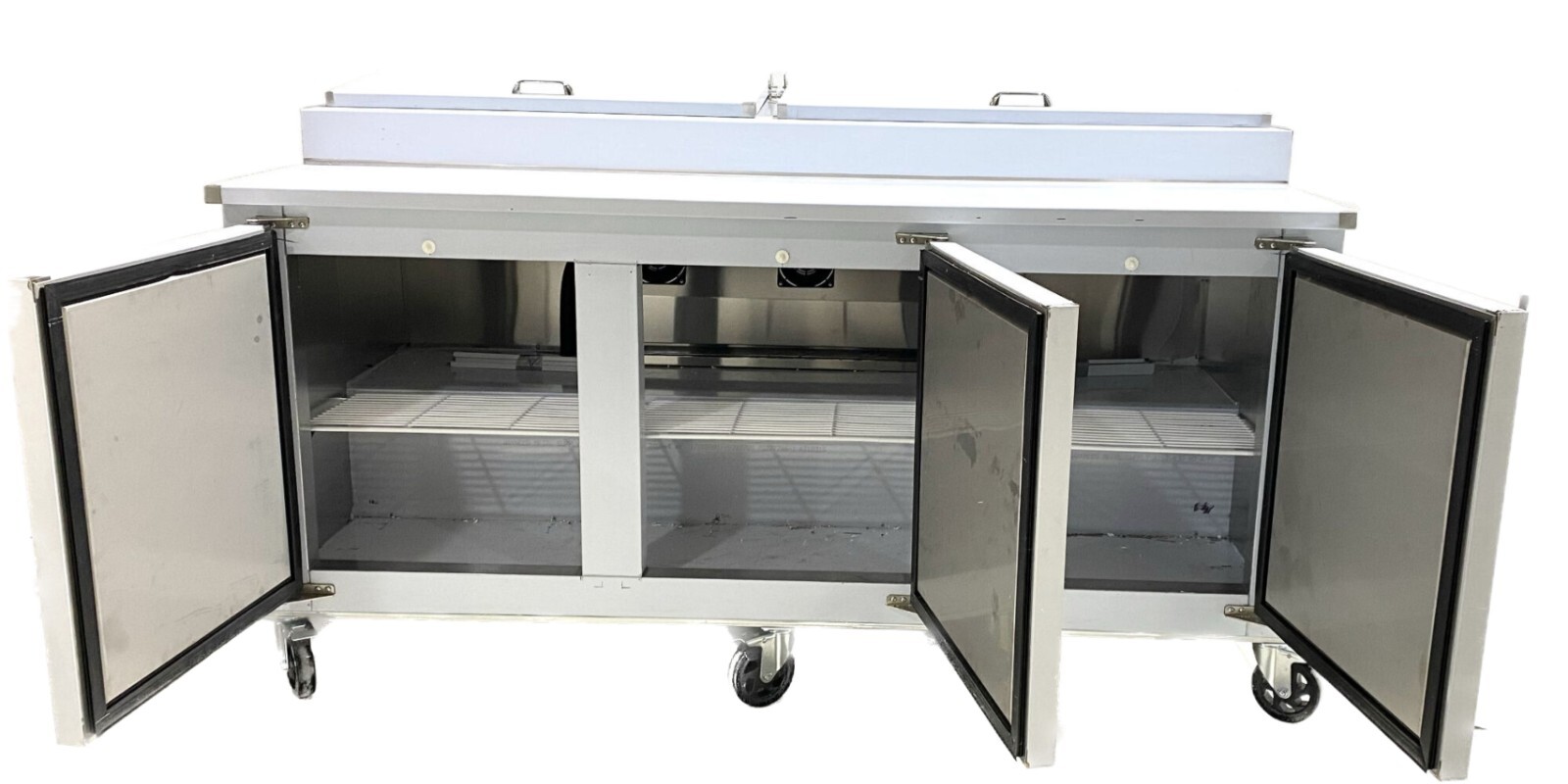 Optimum Refrigerated Pizza Prep Table – 72″ – Brand New Factory Price