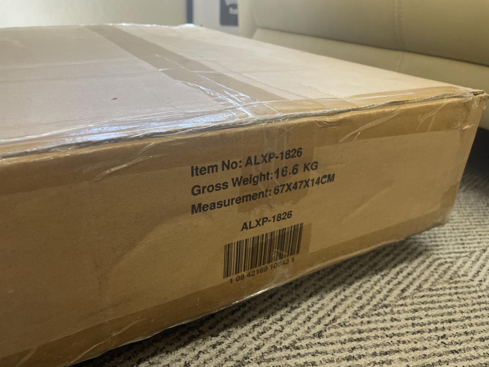 WINCO ALPX-1826 BOX OF 12 ALUMINUM SHEET PANS, FULL-SIZE, 18»X26», 18 GAUGE