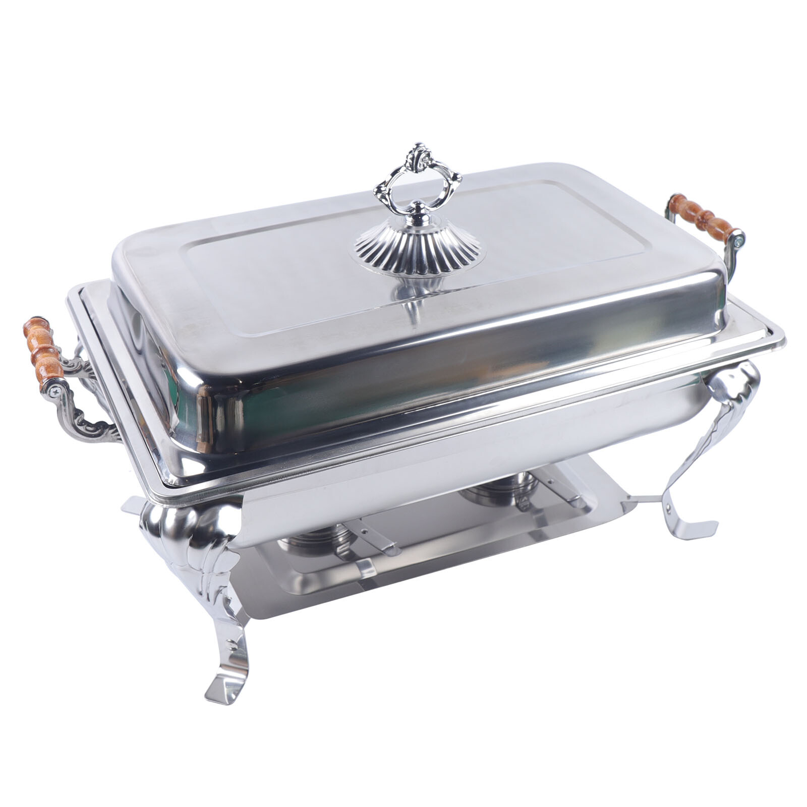 Catering Stainless Steel Chafer Dish Chafing Sets 8 QT Full Size Buffet