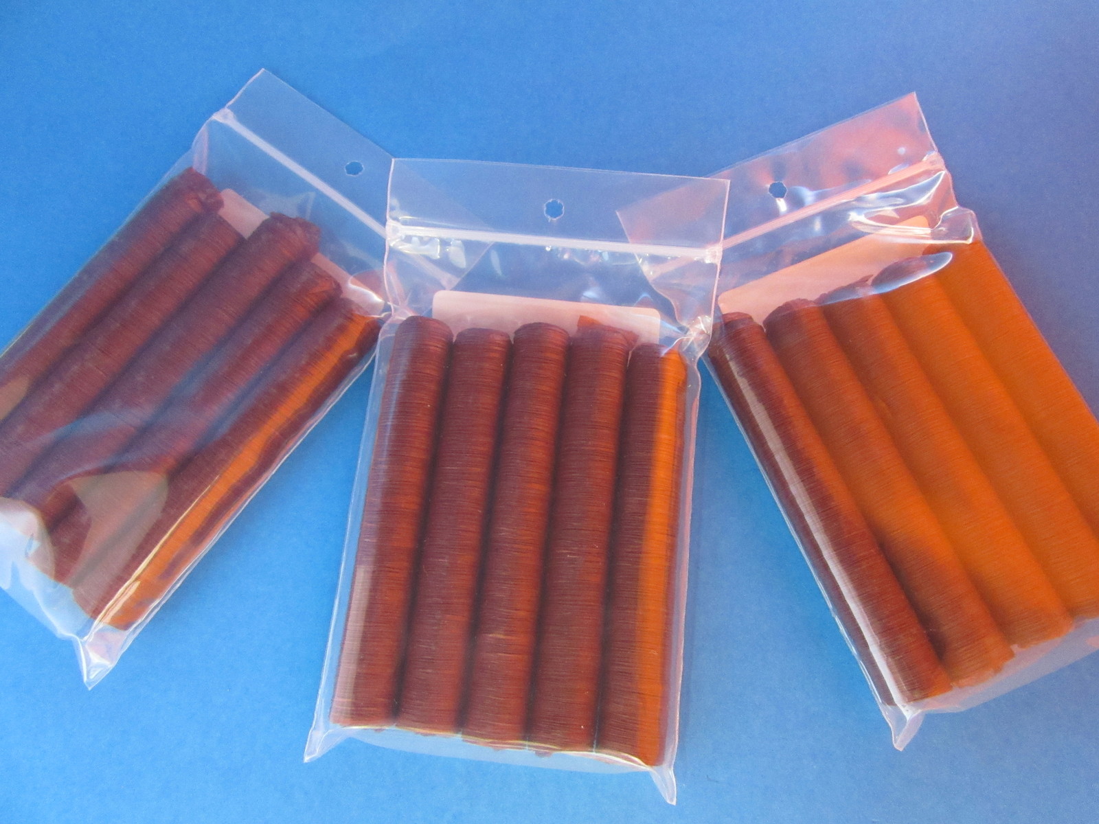 Beef Collagen casings 21 mm size….for 75 lbs of Snack Sticks Slim Pepperoni