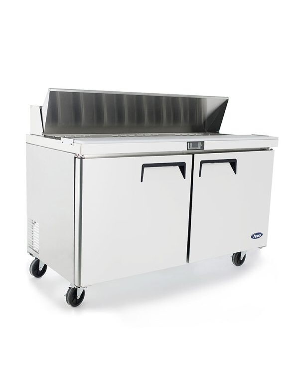Atosa MSF8303GR 60″ 2 DOOR Sandwich Prep Refrigerator WITH 5 YEAR PARTS & LABOR!