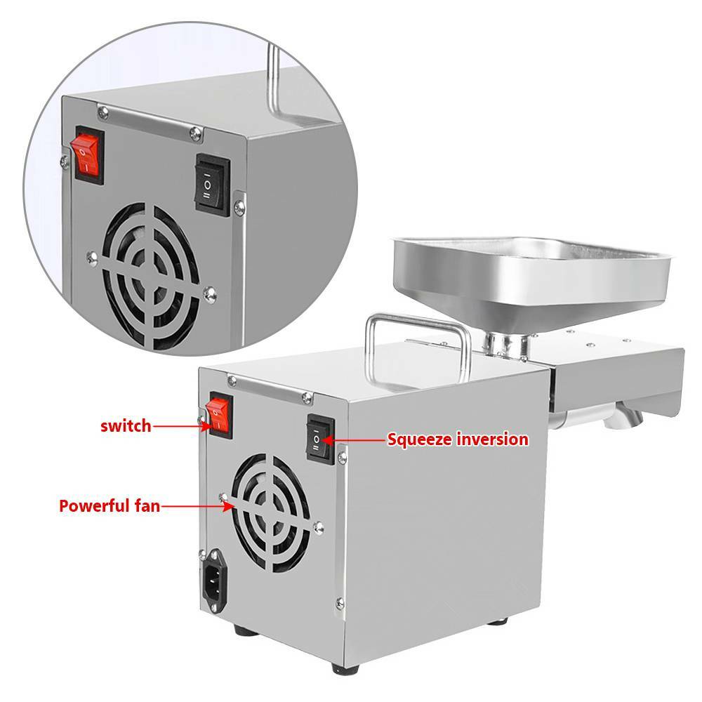 Commercial Automatic Oil Press Machine Stainless Steel Oil Extractor