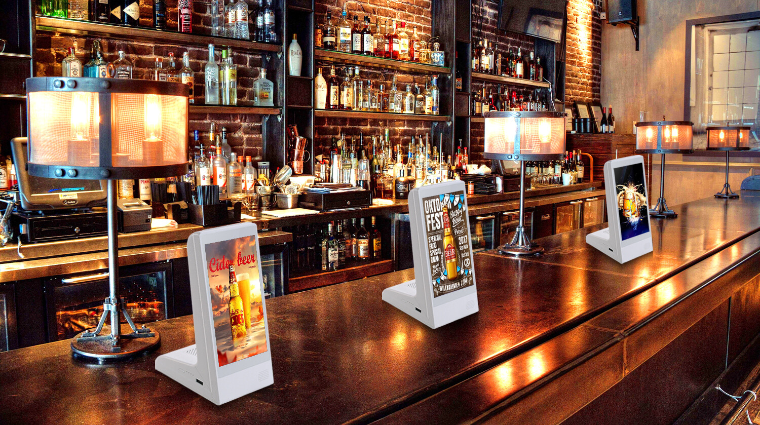 Remote Control Order Call System Restaurant Supply Advertising Player Table Menu