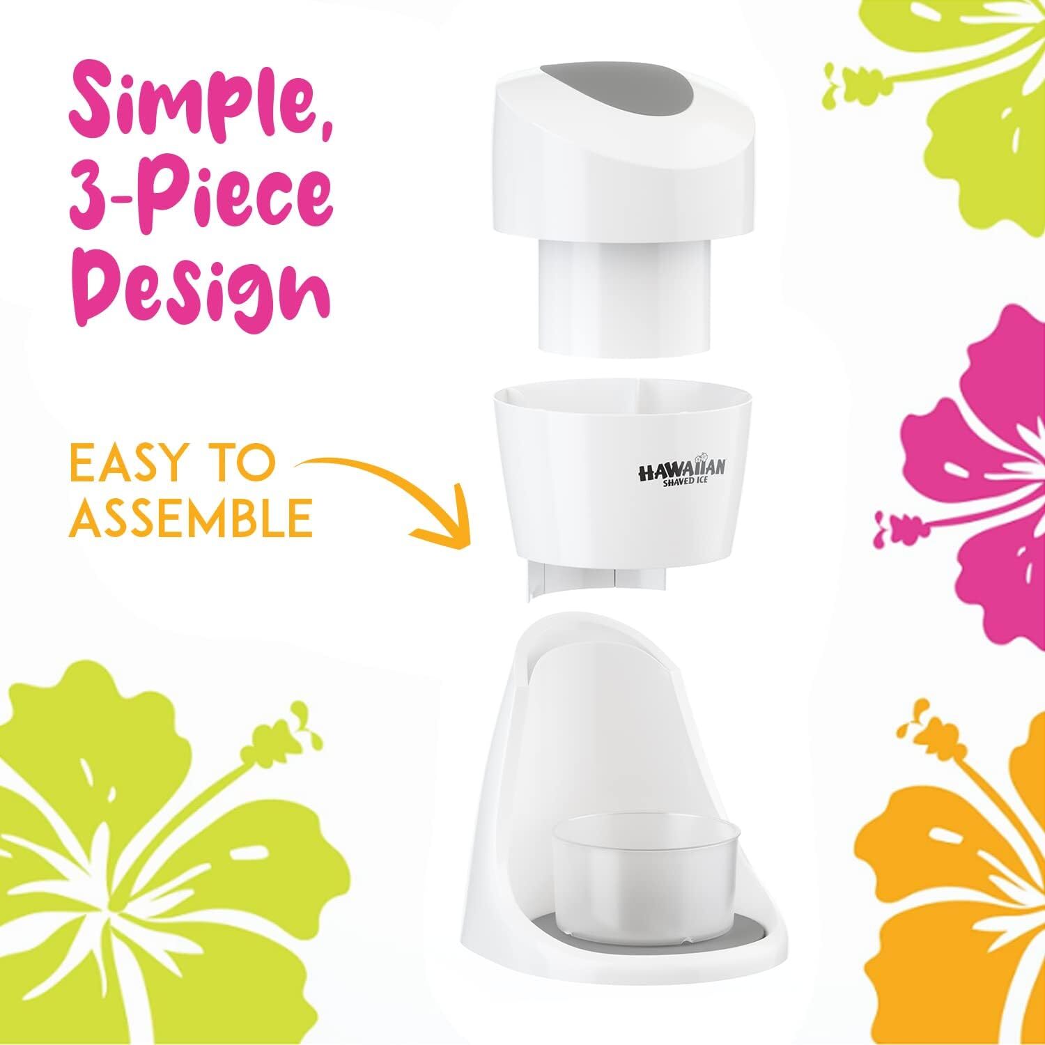 With 2 reusableplastic ice moldcups,non-slip pads,1-year manufacturer’s warranty