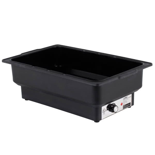 2 PACK Electric Fuel Chafer Chafing Dish Steam Full Food Water Pan Table Warmer