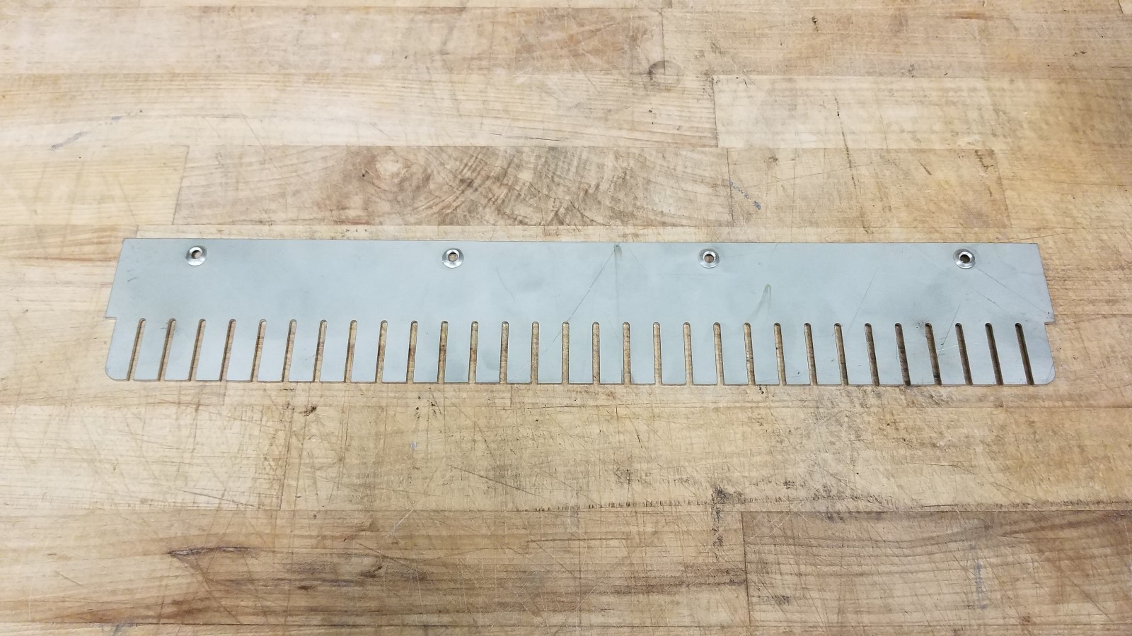 Table Lip for Oliver 797. 1/2″ Stainless Steel. 0797-3001-032.
