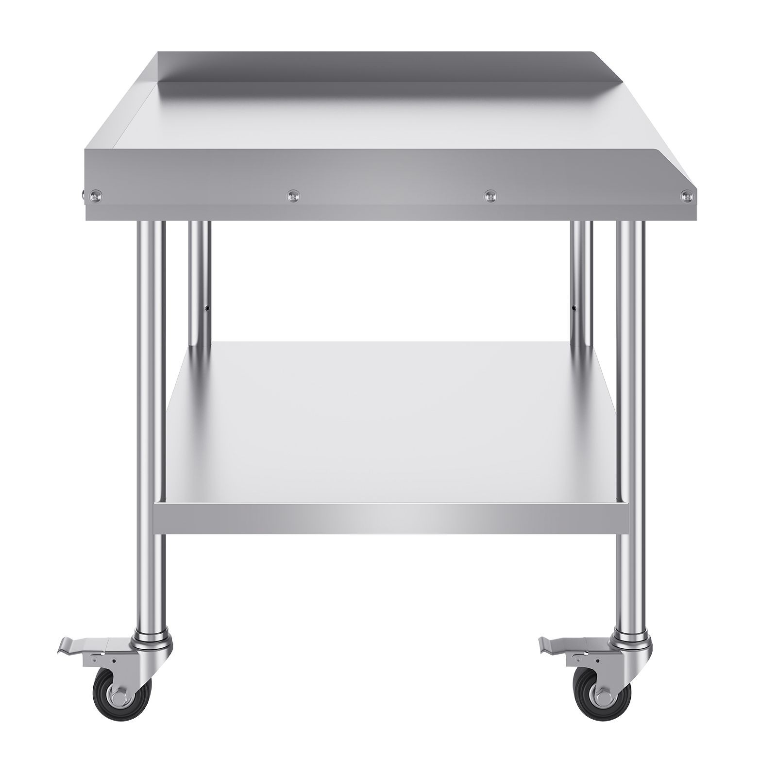 Stainless Steel Work Table, 30 x 36 x 30 Inch Commercial Food Prep Worktable