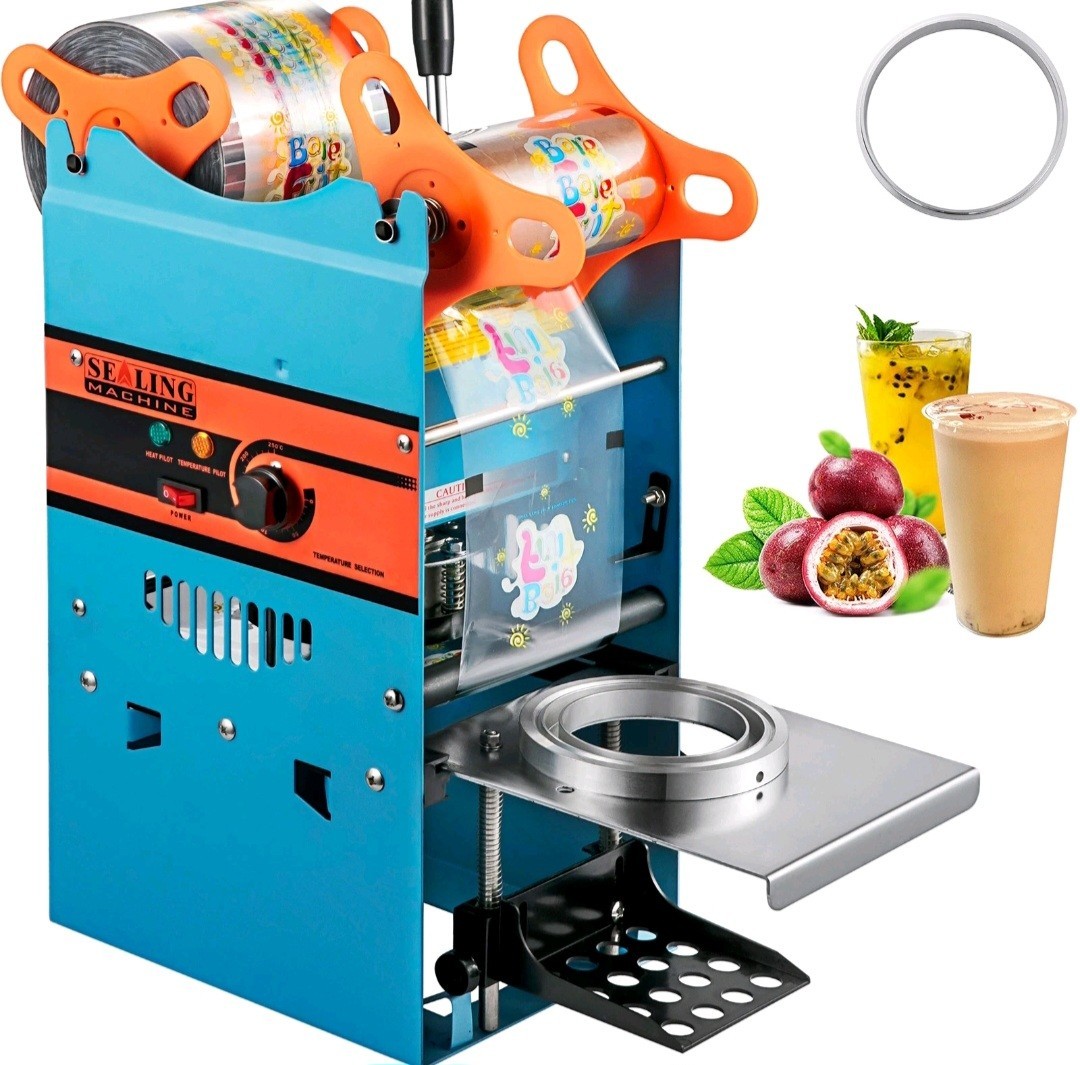 Manual Cup Sealer Machine 300-500Cup/h with Heating Boba Tea Cup Sealing Machine