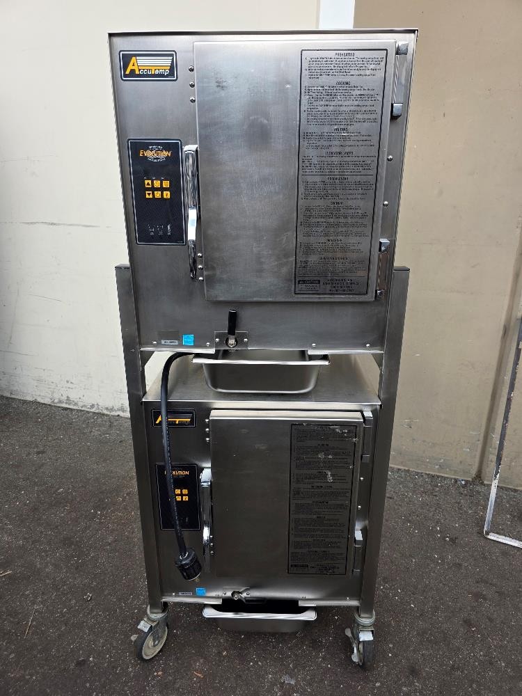 AccuTemp E62081D060 DBL (12) Pan Convection Steamer – Holding Capabilty 208v/1 p