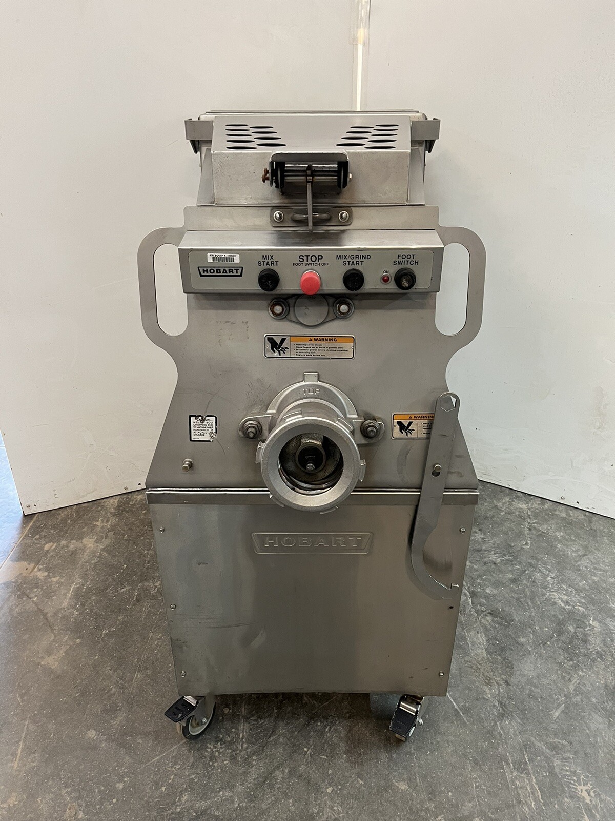 Hobart Meat Mixer Grinder MG1532 #32 150lb VIDEO WE CRATE AND SHIP WORLDWIDE