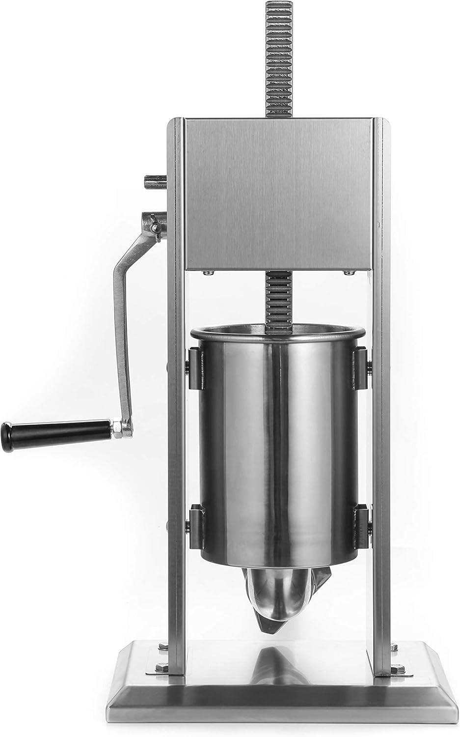 Stainless Steel Vertical Sausage Stuffer,Sausage Stuffer Machine,Sliver,Dual Spe