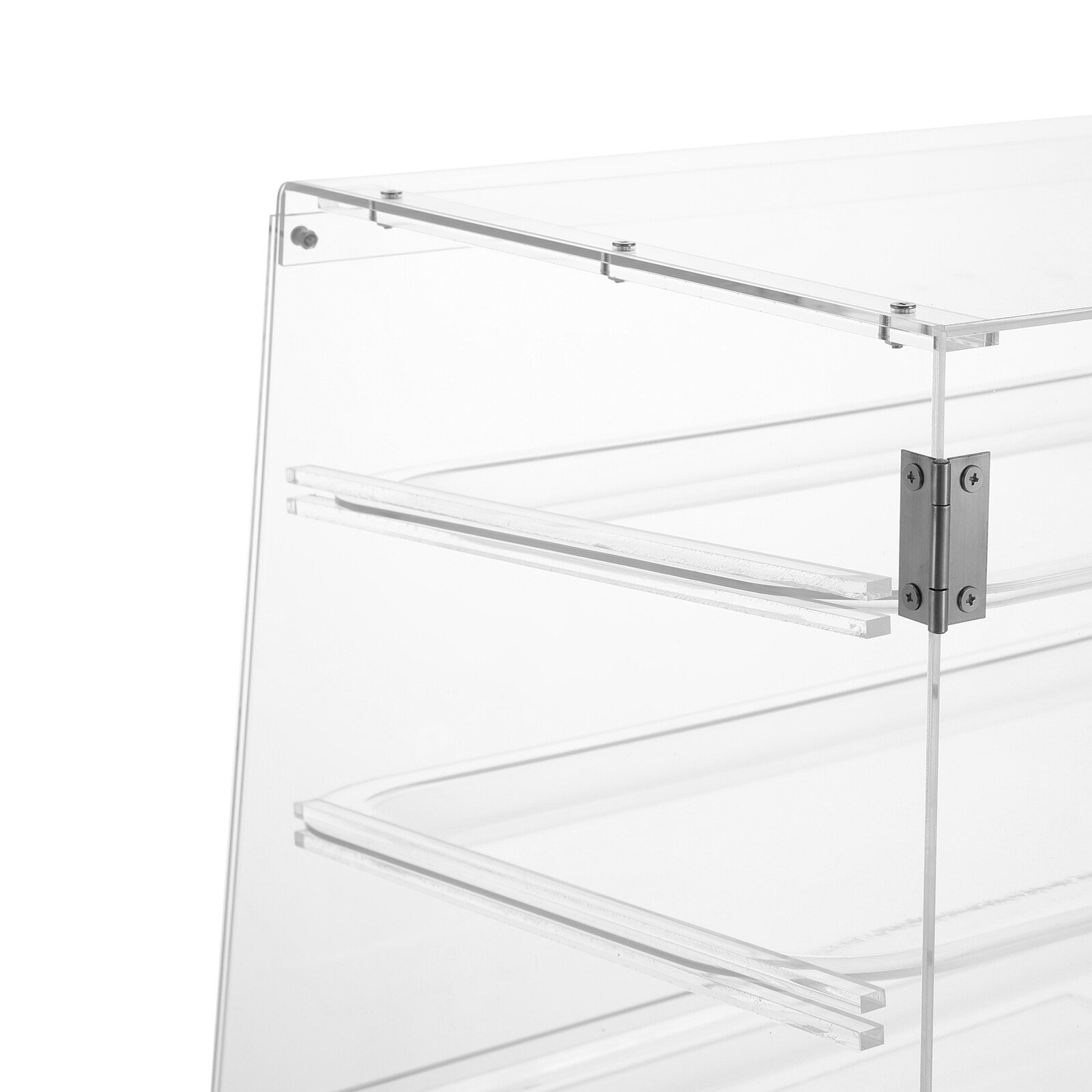 3 Tiers Clear Pastry Display Canbinet&Commercial Bakery Acrylic Display Case New