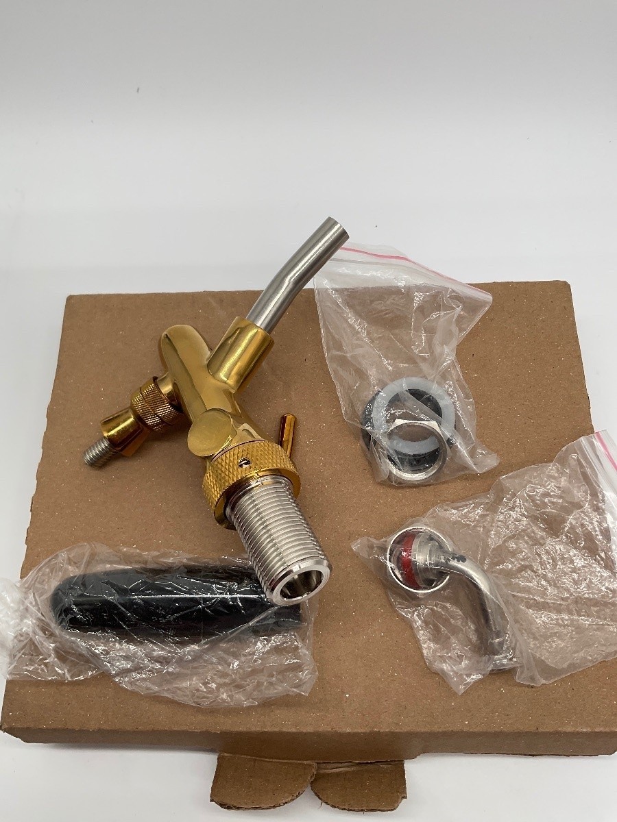 MRbrew 304 Stainless Steel Beer Faucet Tap Shank Keg Coupler With Compression