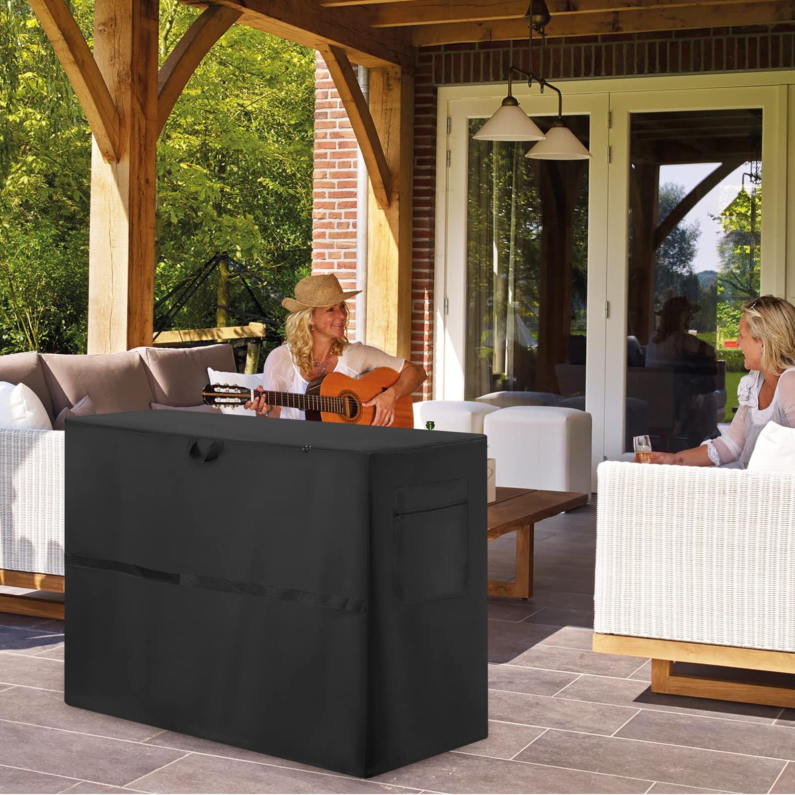 Hengme Chest Freezer Cover for Outside – 55″L X 34″W X 33″H, 10.0 Cu.Ft
