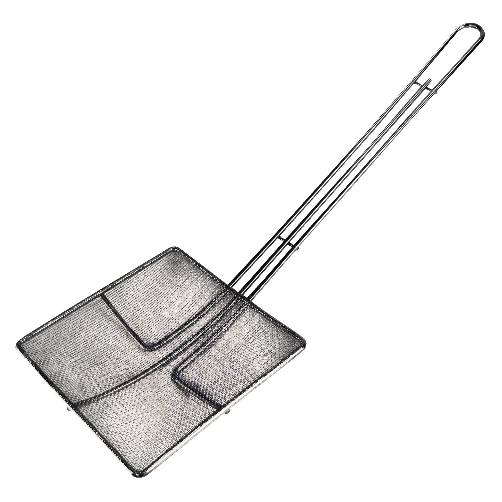 Paragon 6 1/2″ Square Fine Wire Bowl Skimmer for Fryer Foods