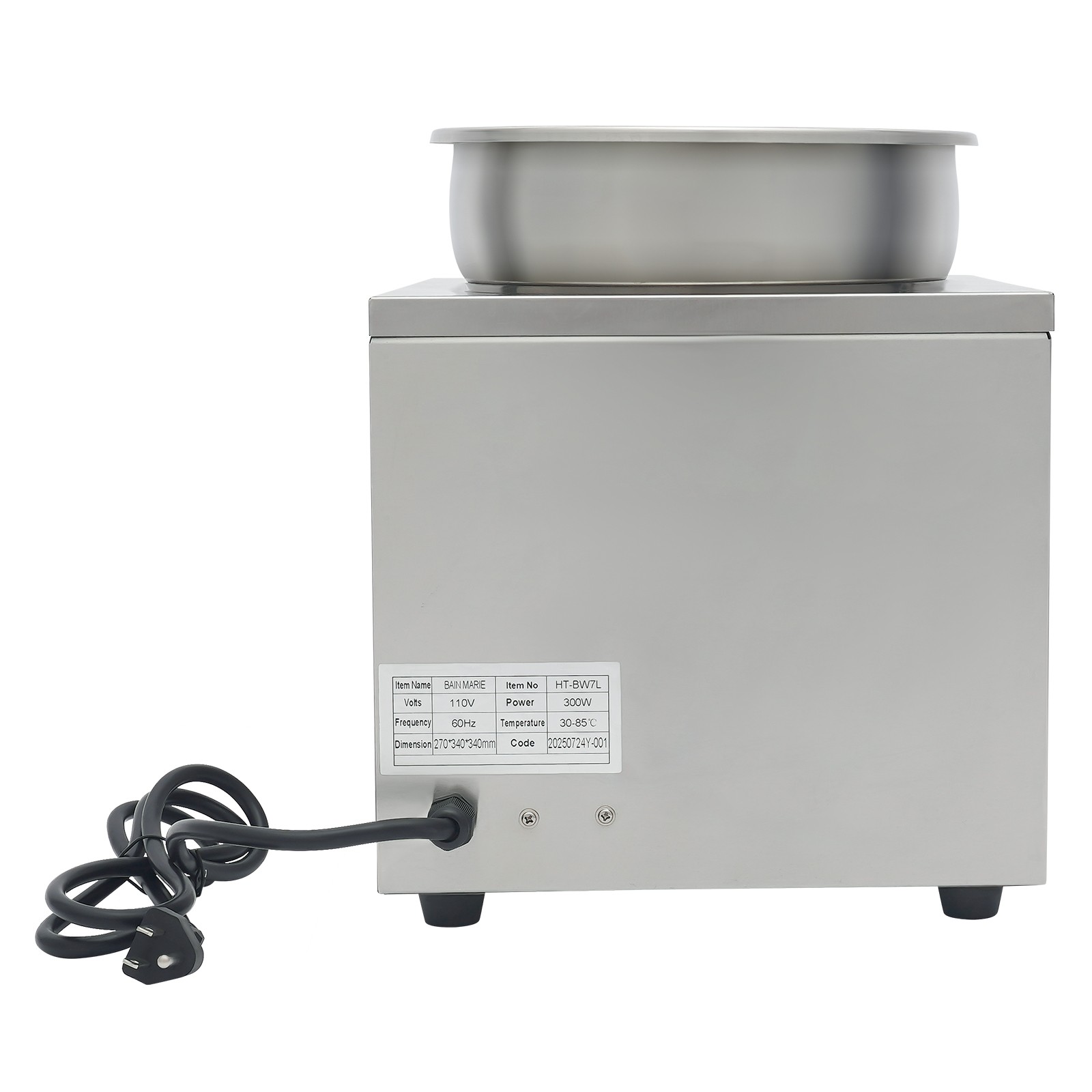 Corded Electric Cheese Warmer Dispenser 7L Commercial Soup Warming Machine Home