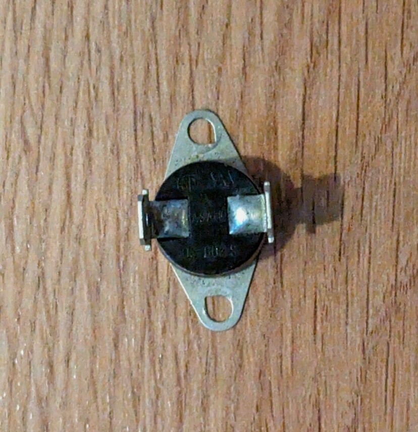 TurboChef CA120 Thermostat Snap Disc Close on Rise 120F NEW OEM TBC102086
