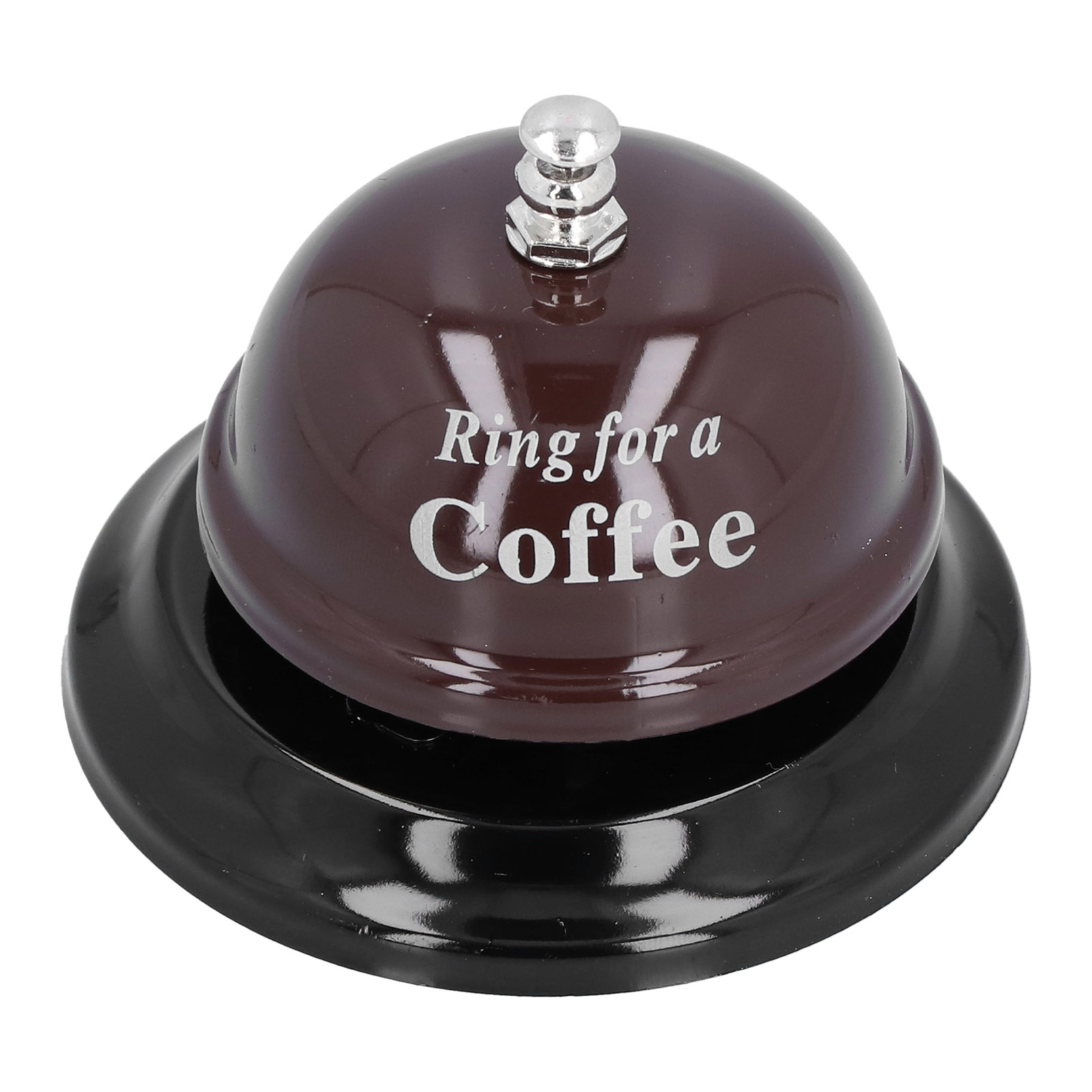 (Black)Restaurant Call Bell With Anti Slip Base Manual Meeting Bar Service Be US