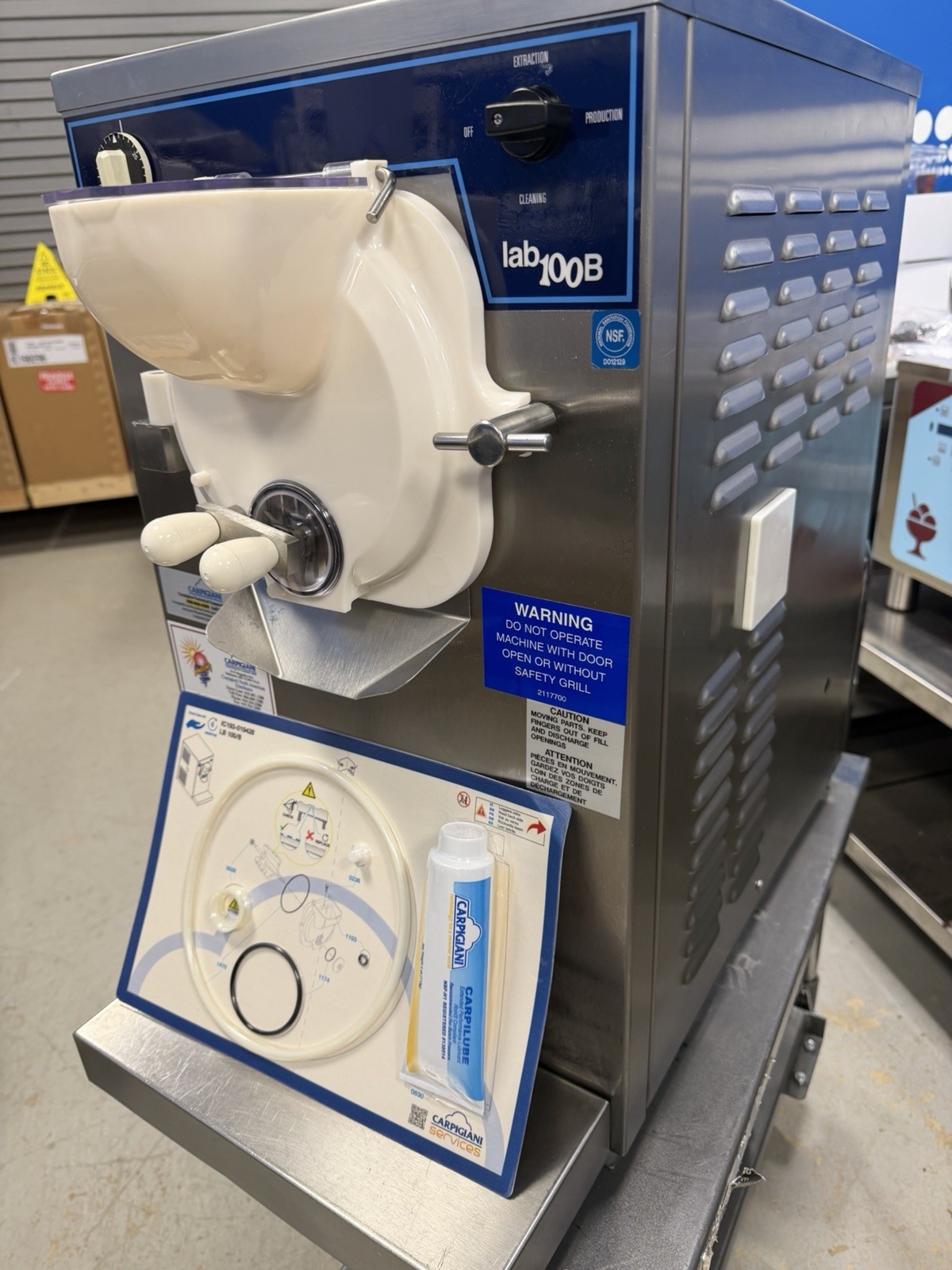Refurbished Carpigiani LB 100B Batch Freezer Gelato Ice Cream 115 VOLT