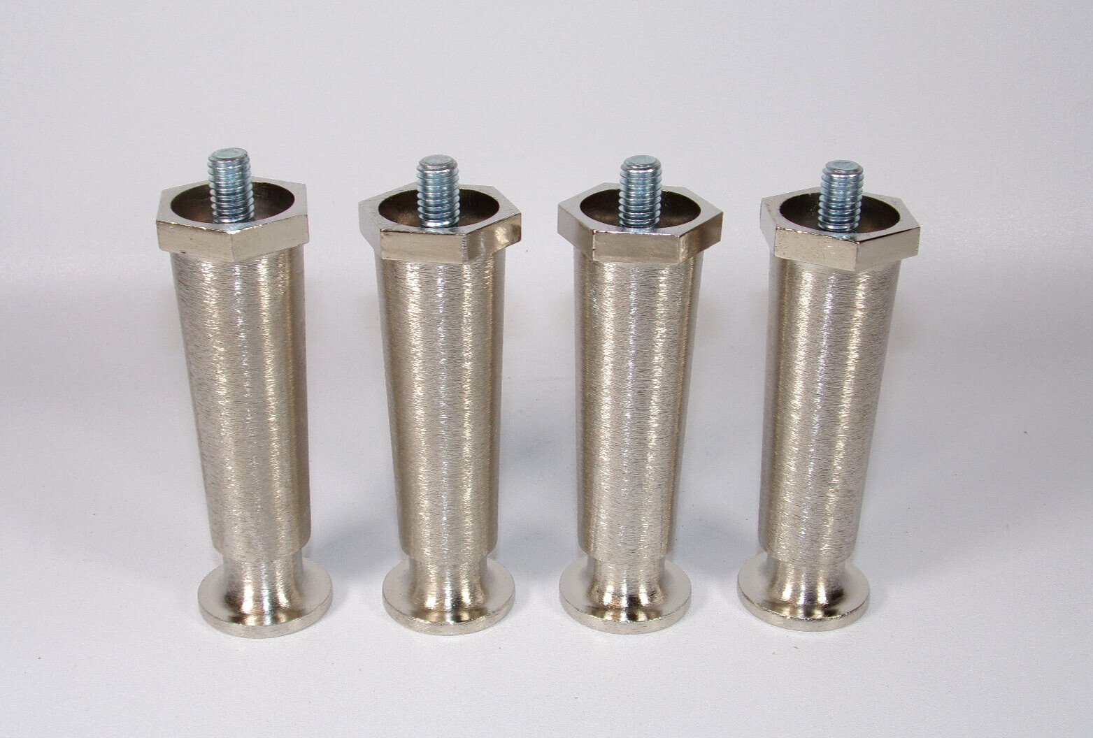 CHG A60-1653 Chrome Appliance Leg, 4″ Adjustable (Set of 4)